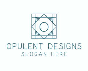 Tile Flooring Interior Design logo design