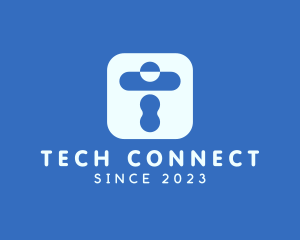 Computer Tech App logo design