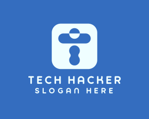 Computer Tech App logo design