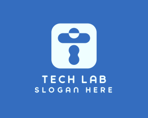 Computer Tech App logo design