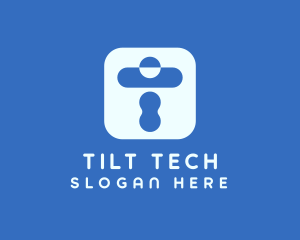 Computer Tech App logo design