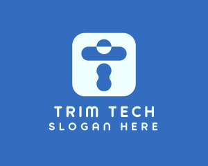 Computer Tech App logo design