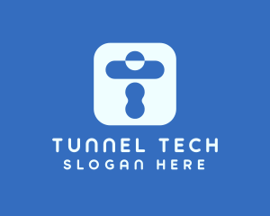 Computer Tech App logo design