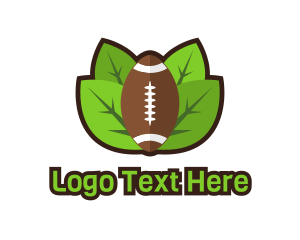 Nature American Football Logo