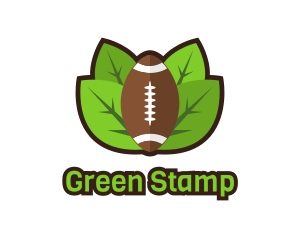 Nature American Football logo design