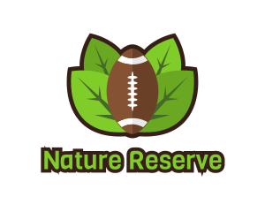 Nature American Football logo design