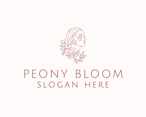 Beauty Woman Bloom logo design