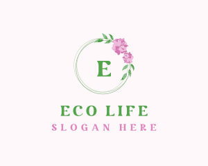 Floral Wreath Boutique logo design