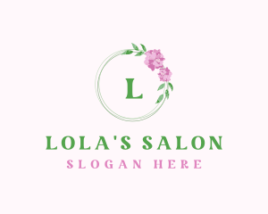 Floral Wreath Boutique logo design