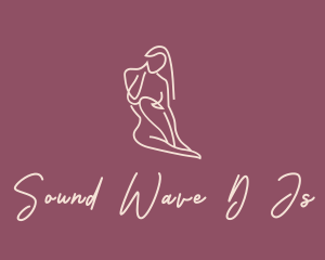 Nude Woman Body Logo