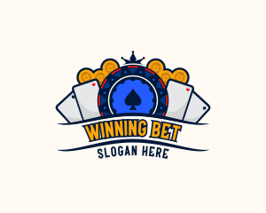 Casino Poker Gambling logo design