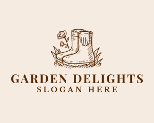 Boots Garden Landscaping logo design