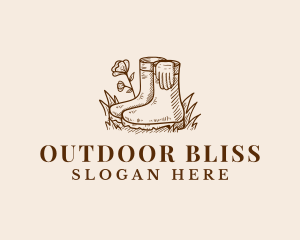 Boots Garden Landscaping logo design