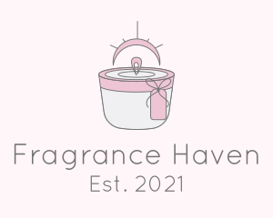 Scented Candle Gift  logo design