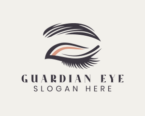 Eyebrow Beauty Makeup logo design