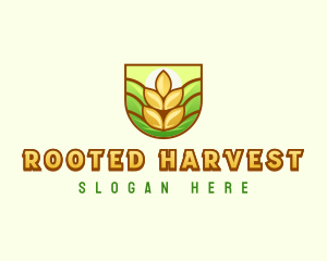 Flour Wheat Farm logo design