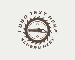 Chainsaw Blade Wood Cutter logo