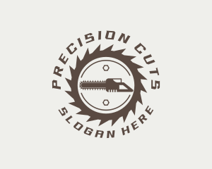 Chainsaw Blade Wood Cutter logo