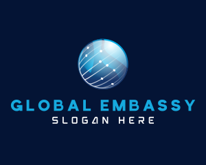 Global Network Company logo design