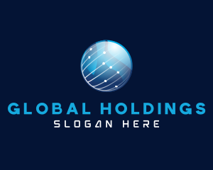 Global Network Company logo design