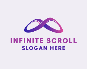 Modern Infinity Loop logo design