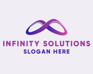 Modern Infinity Loop logo design