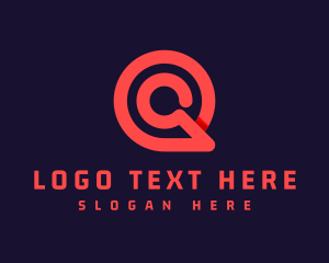 Digital Agency Letter Q logo design