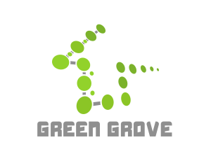 Green Tech House logo design