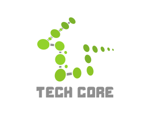 Green Tech House logo design