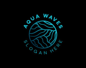 Biotech Abstract Waves logo