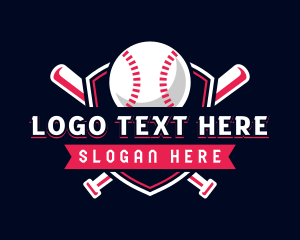 Baseball League Sports logo