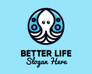 Ocean Sea Octopus  logo design