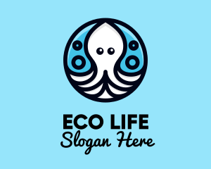 Ocean Sea Octopus  logo design