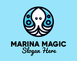 Ocean Sea Octopus  logo design