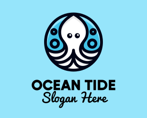 Ocean Sea Octopus  logo design