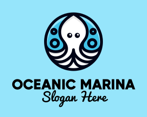 Ocean Sea Octopus  logo design