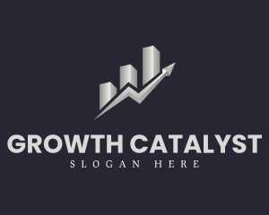 Professional Stock Graph Chart logo design