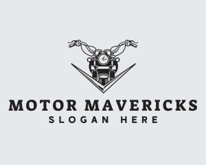 Motorcycle Rider Touring logo design