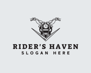 Motorcycle Rider Touring logo design