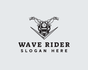 Motorcycle Rider Touring logo design