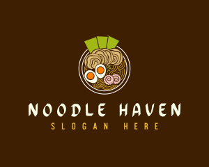 Ramen Noodles Restaurant logo design