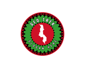 Malawi Tribal Map logo design
