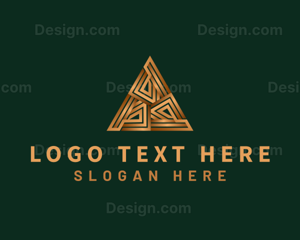 Triangle Woodwork Carpentry Logo