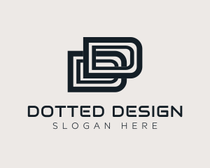 Professional Letter DD Business logo design