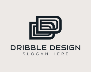 Professional Letter DD Business logo design