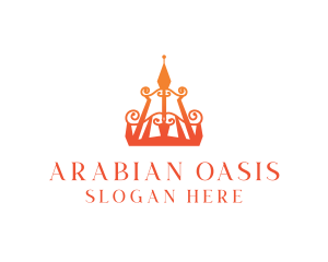 Arabian Arabic Luxury logo design