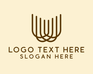 Letter - Antlers Letter W logo design