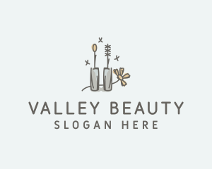 Mascara Beauty Cosmetics logo design