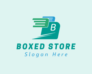 Wing Box Delivery logo design