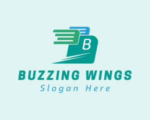 Wing Box Delivery logo design